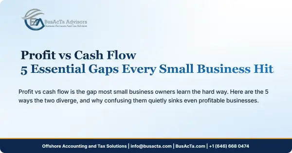 Profit vs Cash Flow: 5 Essential Gaps Every Small Business Hits