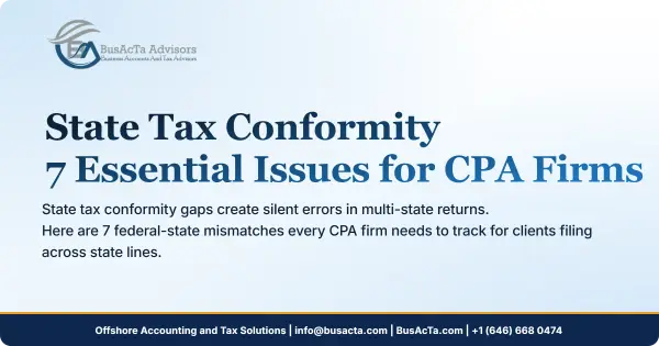 State Tax Conformity: 7 Essential Issues for CPA Firms