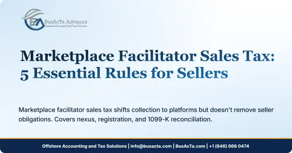 Marketplace Facilitator Sales Tax: 5 Essential Rules for Sellers