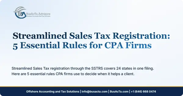 Streamlined Sales Tax Registration: 5 Essential Rules for CPA Firms