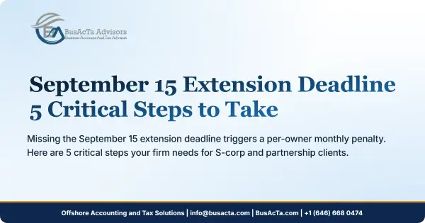 September 15 Extension Deadline: 5 Critical Steps to Take