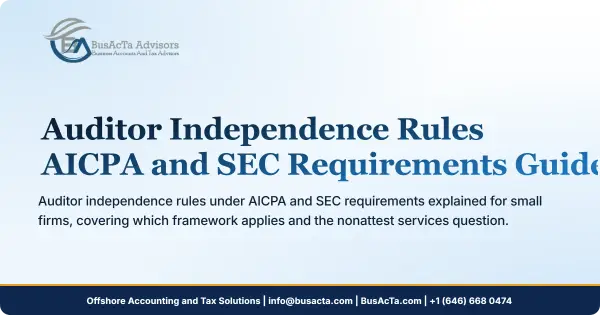 Auditor Independence Rules: AICPA and SEC Requirements Guide